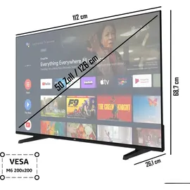 JVC LT-50VA3355 50" LED 4K UHD Android Smart TV