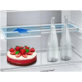 Samsung RB53DG706AB1EF RB6000D Kühl-Gefrierkombination (538 l, 2030 mm hoch, Schwarz)