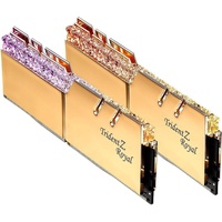 G.Skill Trident Z Royal gold DIMM Kit 16GB, DDR4-3600, CL18-22-22-42 (F4-3600C18D-16GTRG)