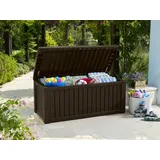 KETER Rockwood Deck Box Aufbewahrungsbox Rechteckig Braun