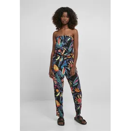 URBAN CLASSICS Viscose Bandeau Overall Black Fruity 3XL