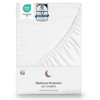 Blumtal Matratzenschoner, Weiß, Rechteckig, 160x200 cm, Oeko-Tex® Standard 100,
