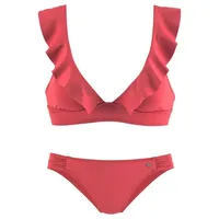 JETTE Triangel-Bikini Damen Rot 32 Cup A/B