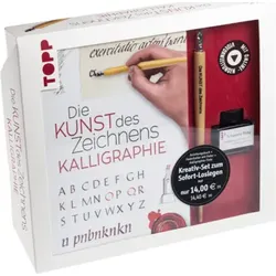 TOPP 4363 Kreativ-Set Die Kunst des Zeichnens Kalligraphie