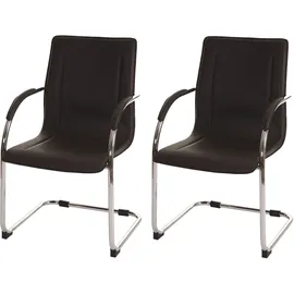 MCW Perm Freischwinger Holz Braun