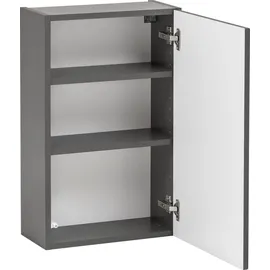 WELLTIME Hängeschrank Lienz 40 x 20 x 64 cm Grau