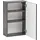 WELLTIME Hängeschrank Lienz 40 x 20 x 64 cm Grau