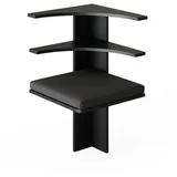 Vicco Esszimmer-Eckbank Schwarz, 43.5 x 43.5 cm