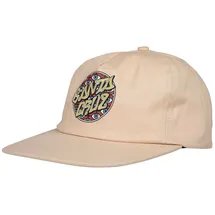 Santa Cruz Salba Eyes Dot Snapback Kappe beige One Size