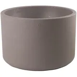 8 seasons design Shining Elegant Pot XM, LED Pflanzkübel 59 x 39 cm (taupe), E27 Fassung inkl. Leuchtmittel in warmweiß, beleuchteter Pflanzkübel für innen + außen, Blumenkübel