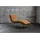 KAWOLA Relaxliege SIRY Polsterliege Leder cognac