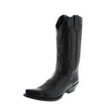 Sendra Boots 2073 Snowbut Negro/Damen & Herren Cowboystiefel Schwarz/Westernstiefel/Cowboy Boots/Schwarzer Stiefel, Groesse:42 - 42 EU