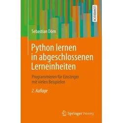 Python lernen in abgeschlossenen Lerneinheiten