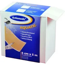 Actiomedic® AQUATIC Wundschnellverband 134.021.05080 , 8 cm x 5 m, wasserabweisend