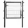 PEDDY SHIELD Gartentor 100 x 100 cm Grau/Metall