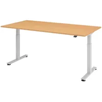 bümö Schreibtisch Buche braun