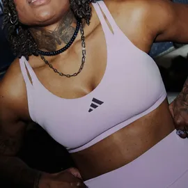 adidas Aeroimpact Luxe Training Light-Support BH Powder Plum - XS (A-B)