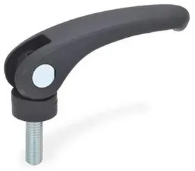 Exzenterspanner, Kunststoff, mit Schraube Stahl (926-63-M6-25-B)