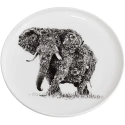 Maxwell & Williams Servierteller African Elephant Ø 20 cm Keramik Bunt