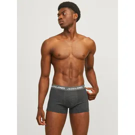 JACK & JONES JACSOLID Trunks blau/grau/schwarz/weiß XXL 12er Pack