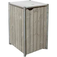 Hide Mülltonnenbox für 1 Tonne 70 x 81 x 116 cm grau/natur