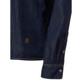 Mos Mosh Bluse blue denim L
