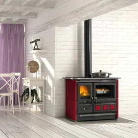 La Nordica-Extraflame La Nordica Rosa XXL 5.0 Küchenofen Bordeaux