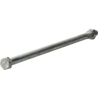 Dresselhaus DIN601 4.6 M12x440 verzinkt-blau Mutterschraube Bauschraube