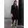 street one studio Midikleid Schwarz 40