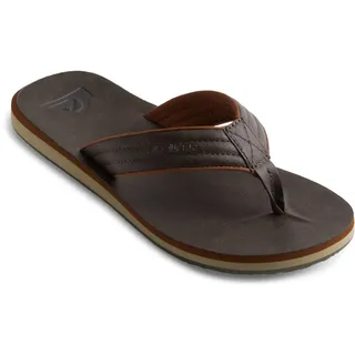 QUIKSILVER Carver Nubuck - Sandals For Mens Zehentrenner, Braun Demitasse Solid 40
