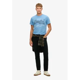 Superdry VL CLASSIC RELAXED TEE Blau S