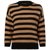 More & More MORE&MORE Strickpullover beige|schwarz 46