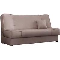 Mirjan24 Schlafsofa Gemini mit Bettkasten, 3 Sitzer Sofa, Couch mit Schlaffunktion, Bettsofa Schlafsofa Polstersofa Farbauswahl Couchgarnitur (Enjoy 19)