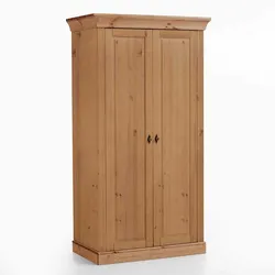 Babyschrank aus Kiefer Massivholz gebeizt und geölt