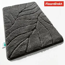 Floordirekt Badematte Maris Dunkelgrau 60 x 120 cm