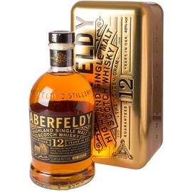 Aberfeldy 12 Years Old Single Malt Scotch 40% vol 0,7 l Geschenkbox