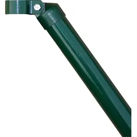 Hadra Streben inkl. 40 Schelle grün-besch. 40x1500 mm