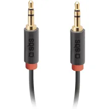 SBS Audiokabel 3,5mm Klinken-Stecker - 3,5mm Klinken-Stecker 1,5m (TECABLE35KR)