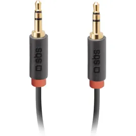 SBS Audiokabel 3,5mm Klinken-Stecker - 3,5mm Klinken-Stecker 1,5m (TECABLE35KR)