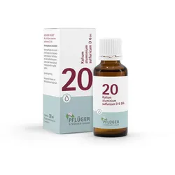 Schüßler-Salz Nr. 20 Kalium aluminium sulfuricum D6 30 ml