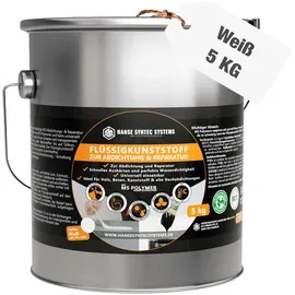 hanse syntec systems Flüssigkunststoff 5 kg Weiß