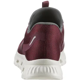 Rieker Slip-On Sneaker grau/rot 38