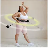 HMS Hula-hoop-reifen In Übergrösse, schwarz mit Gewicht HMS