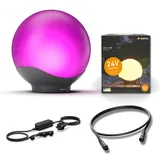 Steinel LED Kugelleuchte Sphera C Kunststoff Ø 40 cm inkl. 35 W Netzteil und 1m Kabel weiß