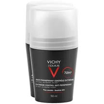 Vichy Homme Deo Anti-Transpirant 72h Roll on 2 x 50 ml