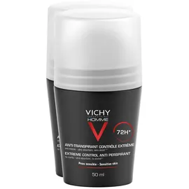 Vichy Homme Deo Anti-Transpirant 72h Roll on 2 x 50 ml