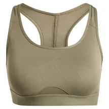 adidas Sport-BH Braun/Grün XS