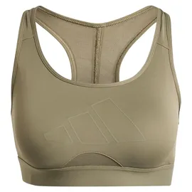 adidas Sport-BH Braun/Grün XS
