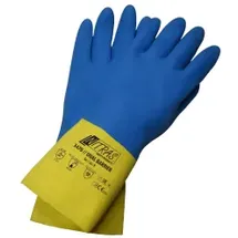 Nitras Dual-Barrier Handschuhe 3470-10 , 1 Packung = 12 Paar, Größe 10