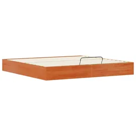 vidaXL Ottoman Bettgestell 200 x 200 cm Braun